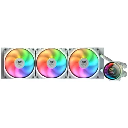 COUGAR AIO Liquid Cooling Poseidon Elite ARGB 360 White - thumbnail 1