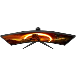 AOC Zakrivljeni Gaming Monitor 34" UltraWide, 180Hz, 1ms, WQHD CU34G2XP/BK - thumbnail 4