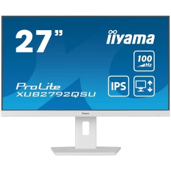 IIYAMA XUB2792QSU-W6 27" LED Monitor - QHD, IPS-panel, FreeSync, Height Adjustable - thumbnail 1