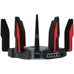TP-Link Archer GX90 AX6600 Tri-Band WiFi 6 Gaming Ruter - 574 Mbps na 2,4 GHz + 1201 Mbps na 5 GHz + 4804 Mbps na 5 GHz - thumbnail 2