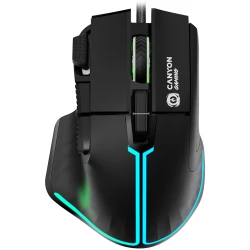 CANYON Fortnax GM-636 9keys Gaming wired mouseSunplus 6662 DPI up to 20000 Huano 5million switch - thumbnail 1