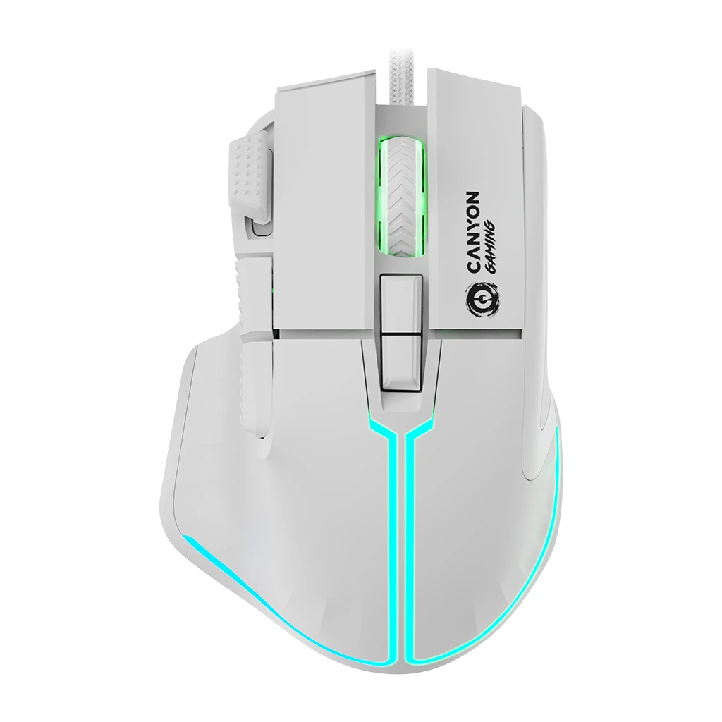 CANYON Fortnax GM-636 9keys Gaming wired mouseSunplus 6662 DPI up to 20000 Huano 5million switch - image 1