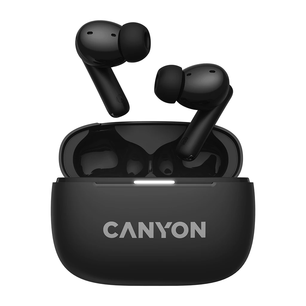 CANYON OnGo TWS-10 ANC+ENC Bluetooth Headset microphone BT v5.3 BT8922F Frequence Response:20Hz-20kHz battery Earbud 40mAh*2+Charging - image 1