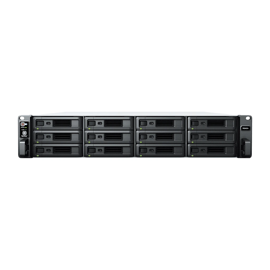 Synology RackStation RS2423+ Rack 2U 12-bay 3.5''/2.5" SATA HDD/SSD AMD Ryzen V1780B 4-core 3.35base/3.6 turboGHz8 - image 1
