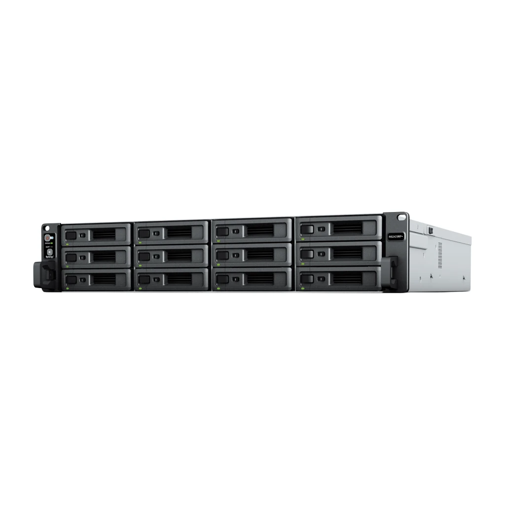 Synology RackStation RS2423RP+ Rack 2U 12-bay 3.5''/2.5" SATA HDD/SSD AMD Ryzen V1780B 4-core 3.35base/3.6 turboGHz8 - image 1
