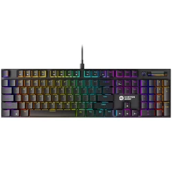 CANYON Cometstrike TKL GK-55 104keys Mechanical keyboard 50million times life with VS11K28A solution GTMX red - thumbnail 1