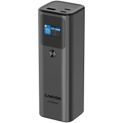 CANYON Power Bank PB-2010 TFT 27000 mAh 97.2Wh PD140W QC 3.0 tamno siva - Ogromna snaga, brzo punjenje, TFT ekran, aluminijsko kućište - thumbnail 2
