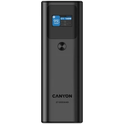 CANYON Power Bank PB-2010 TFT 27000 mAh 97.2Wh PD140W QC 3.0 tamno siva - Ogromna snaga, brzo punjenje, TFT ekran, aluminijsko kućište - thumbnail 3