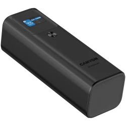 CANYON Power Bank PB-2010 TFT 27000 mAh 97.2Wh PD140W QC 3.0 tamno siva - Ogromna snaga, brzo punjenje, TFT ekran, aluminijsko kućište - thumbnail 5