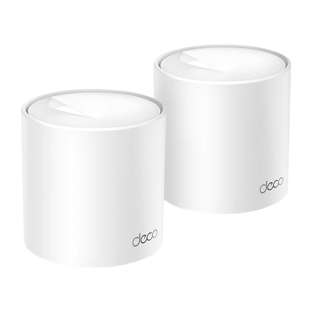 TP-Link Deco X10 2-pack AX1500 Cjeloviti Bežični WiFi 6 Sustav - 2.4GHz 300Mbps, 5GHz 1201Mbps, Mesh, Pokrivenost do 370m² - image 1