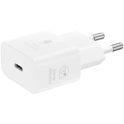 Samsung Brzi USB-C Punjač 25W bijele boje - Brzo punjenje, USB-C priključak, 25W izlazna snaga, kompaktan dizajn - thumbnail 3