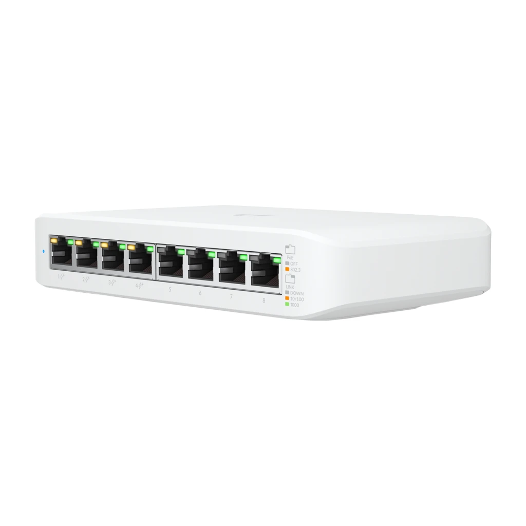 UniFi Low-cost Desktop 8Port Gigabit Switch with POE - image 1