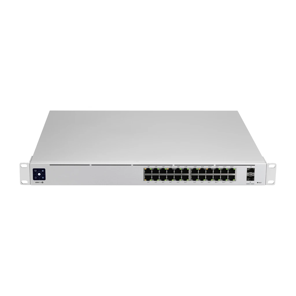Ubiquiti USW-Pro-24-POE-EU configurable Gigabit Layer2 and Layer3 switch with auto-sensing 802.3at PoE+ and 802.3bt PoE++ - image 1