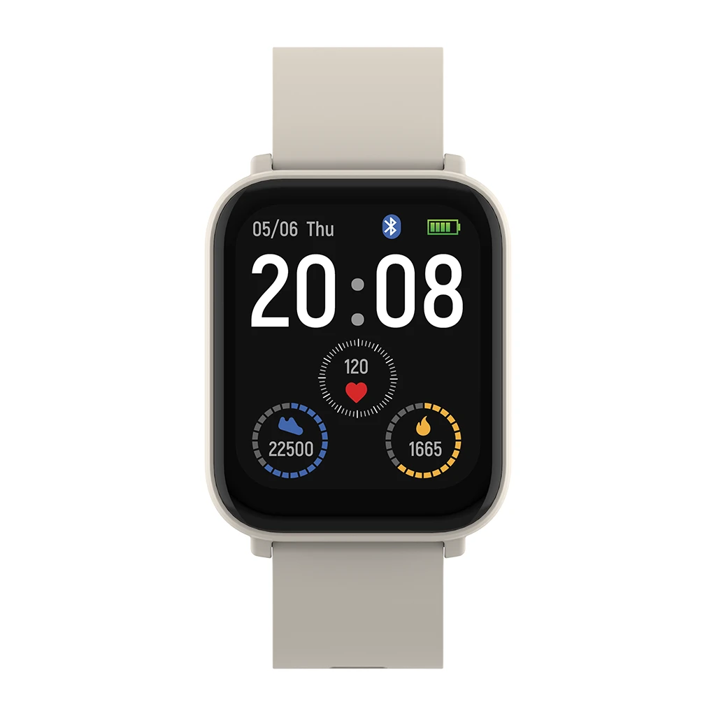 CANYON Easy SW-54 Pametni Sat Bež 1.7" IPS, IP68, Multisport, Heart Rate, 200mAh - image 1