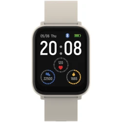 CANYON Easy SW-54 Pametni Sat Bež 1.7" IPS, IP68, Multisport, Heart Rate, 200mAh - thumbnail 1