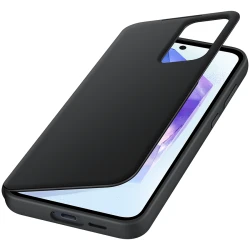 Samsung Galaxy A55 Smart View Wallet Case Black - thumbnail 3