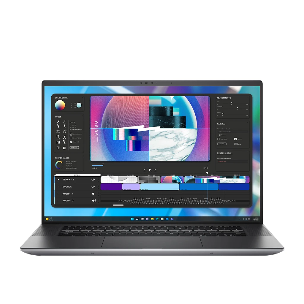 Dell Mobile Precision 5680, 16" FHD+ OLED Touch, Intel Core i9-13900H, 32GB RAM - image 1