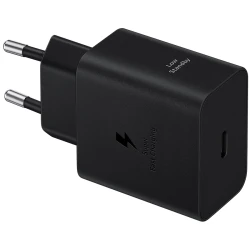 Samsung 45W Fast Charging USB-C Power Adapter Black 1.8m cable included - thumbnail 1