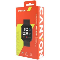 CANYON Easy SW-54 Pametni Sat 1.7" IPS, IP68, Multisport, Heart Rate, 200mAh - thumbnail 4