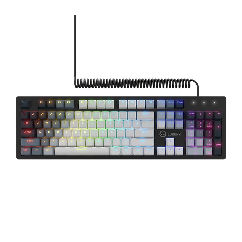 LORGAR Azar 514 Wired Mechanical Gaming Tastatura, RGB Backlight, 16.8M Colors, 18 Modes - image 1