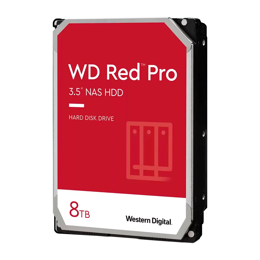 WD Red Pro 3.5'' 8TB 512MB 7200 RPM SATA 6 Gb/s Desktop HDD - Izvanredna pouzdanost, masivna pohrana, brz rad - image 1