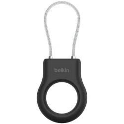BELKIN Secure Holder with Wire Cable for Airtag - Black - thumbnail 1