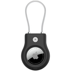 BELKIN Secure Holder with Wire Cable for Airtag - Black - thumbnail 2