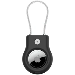 BELKIN Secure Holder with Wire Cable for Airtag - Black - thumbnail 2