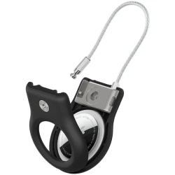 BELKIN Secure Holder with Wire Cable for Airtag - Black - thumbnail 3