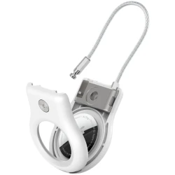BELKIN Secure Holder with Wire Cable for Airtag - White - thumbnail 3