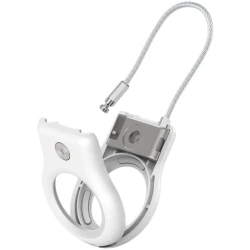 BELKIN Secure Holder with Wire Cable for Airtag - White - thumbnail 4