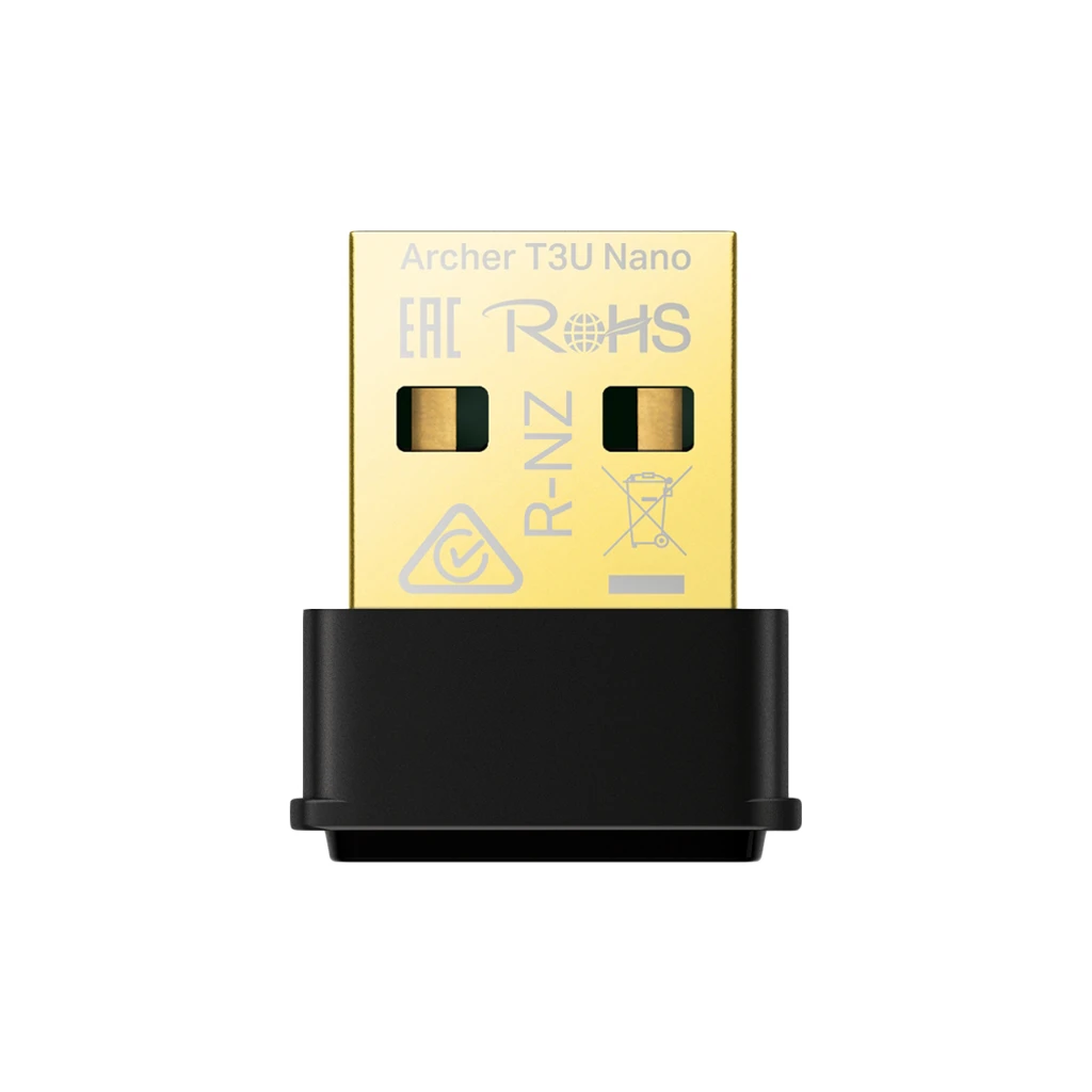 TP-Link Archer T3U Nano AC1300 Nano Wireless MU-MIMO USB AdapterNano size 867Mbps at 5GHz + - image 1