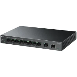 TP-Link LS1210GP 10-Port Gigabit Desktop Switch with 8-Port PoE+ 8× Gigabit PoE+ Ports 1x Gigabit - thumbnail 3