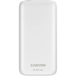 CANYON PB-301Power bank 30000mAh Li-poly batteryInput Micro:DC5V/2A9V/2A Input Type c PD:DC5V/3A 9V/2AOutput Type C PD:5V/3A9V/2.2A12V/1.5AOutput - thumbnail 1