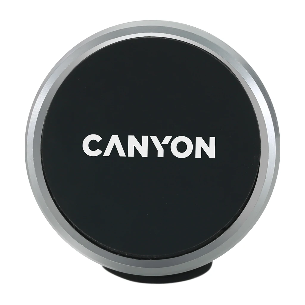 Canyon CH-4 Car Holder for Smartphonesmagnetic suction function with 2 platesrectangle/circle black 40*35*50mm 0.033kg - image 1