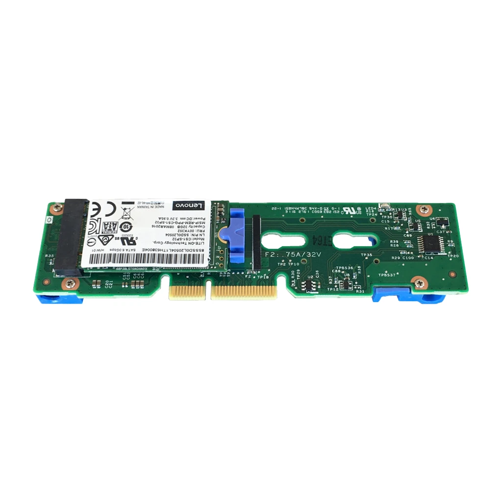 Lenovo ThinkSystem M.2 NVMe 2-Bay RAID Enablement Kit - image 1