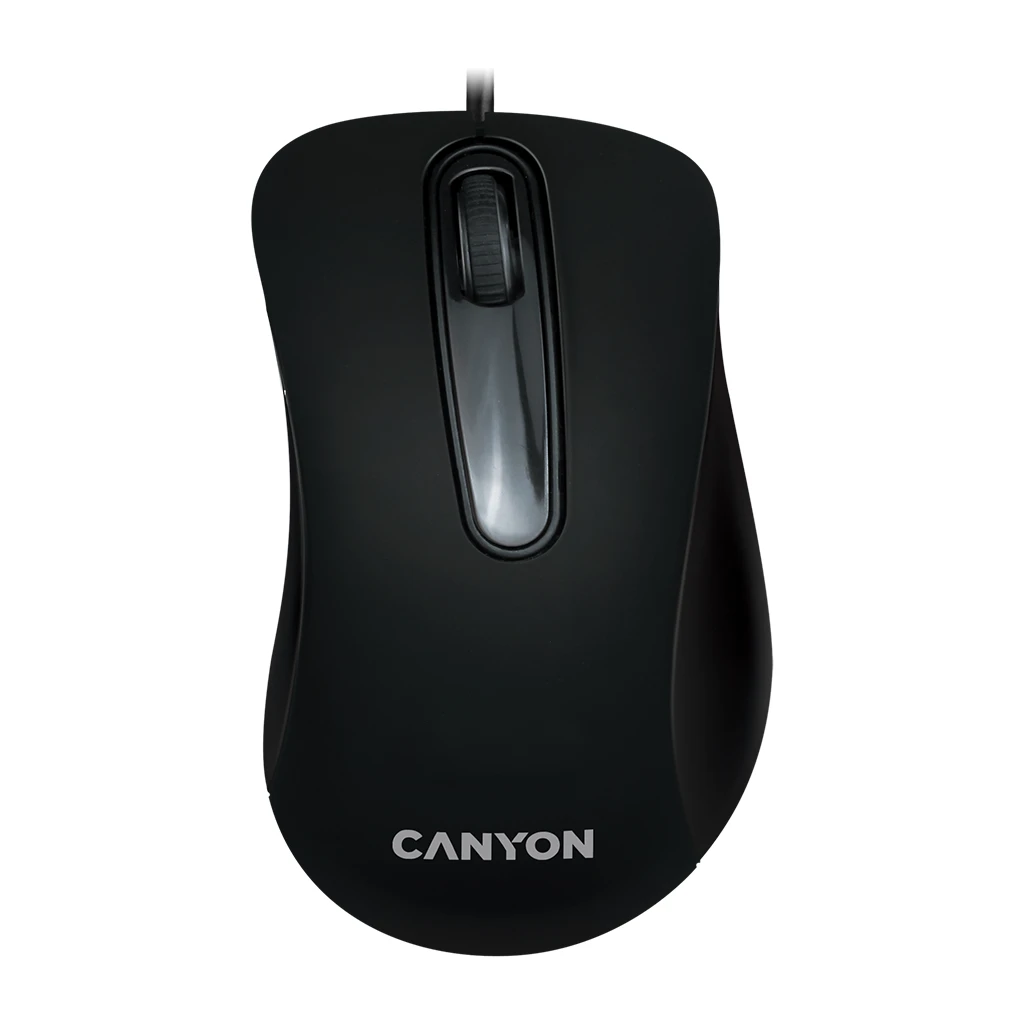 CANYON CM-2 Wired Optical Mouse with 3 buttons 1200 DPI optical technology for precise tracking - image 1