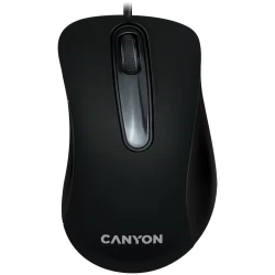 CANYON CM-2 Wired Optical Mouse with 3 buttons 1200 DPI optical technology for precise tracking - thumbnail 1