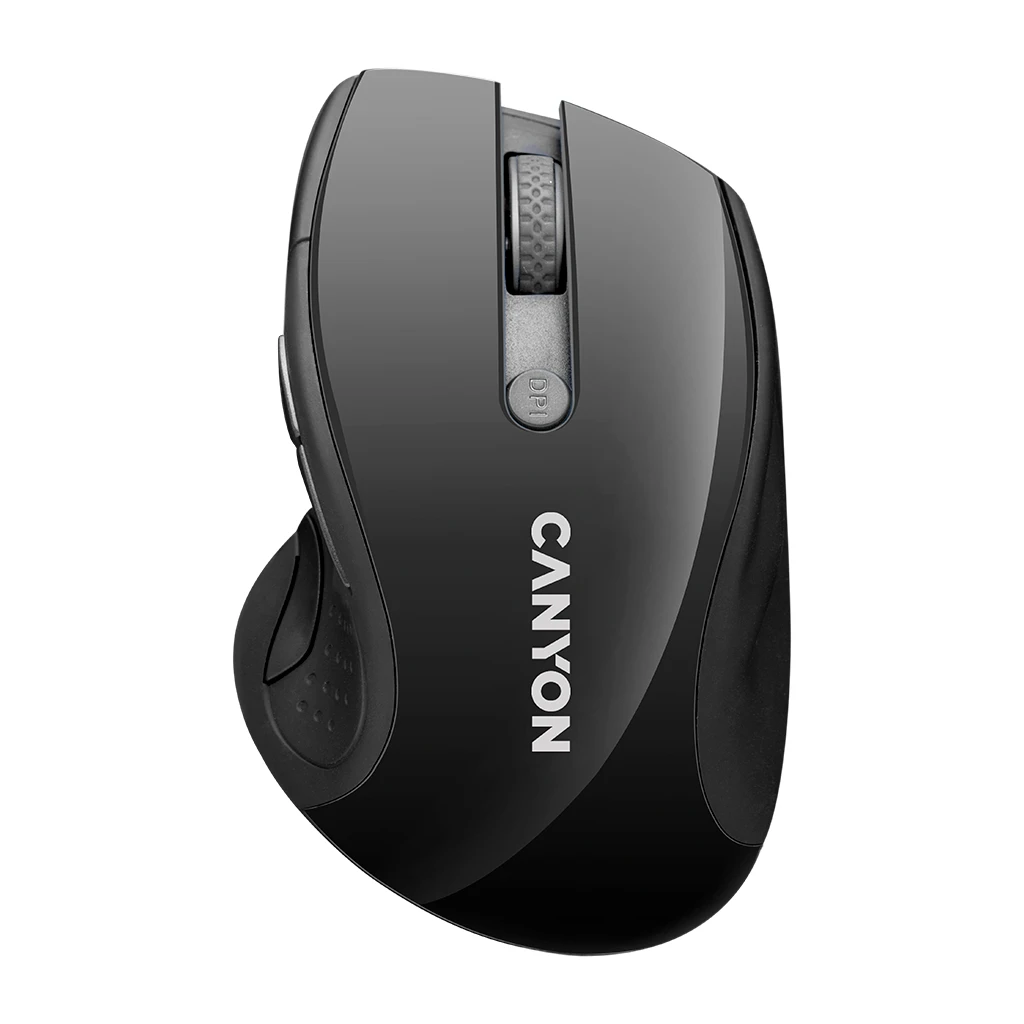 CANYON MW-01 2.4GHz wireless mouse with 6 buttons optical tracking - blue LED DPI 1000/1200/1600 - image 1