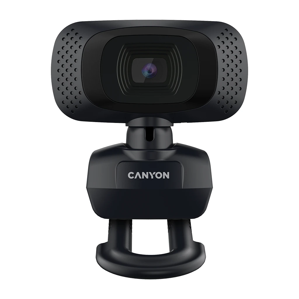 CANYON C3 720P HD webcam with USB2.0. connector 360° rotary view scope 1.0Mega pixels Resolution - image 1