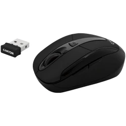 CANYON MSO-W6 2.4GHz wireless optical mouse with 6 buttons DPI 800/1200/1600 Black 92*55*35mm 0.054kg - thumbnail 4