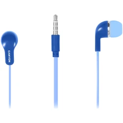 CANYON EPM-02 Stereo Earphones with inline microphone Blue cable length 1.2m 20*15*10mm 0.013kg - thumbnail 2