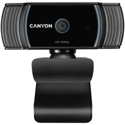 CANYON C5 1080P full HD 2.0Mega auto focus webcam with USB2.0 connector 360 degree rotary - thumbnail 1