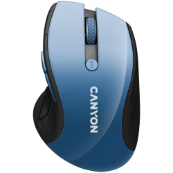 CANYON MW-01 2.4GHz wireless mouse with 6 buttons optical tracking - blue LED DPI 1000/1200/1600 - thumbnail 1