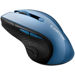 CANYON MW-01 2.4GHz wireless mouse with 6 buttons optical tracking - blue LED DPI 1000/1200/1600 - thumbnail 2