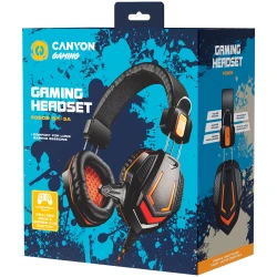 CANYON Fobos GH-3A Gaming headset 3.5mm jack with microphone and volume control with 2in1 3.5mm - thumbnail 2