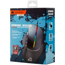 CANYON Apstar GM-12 Wired High-end Gaming Mouse with 6 programmable buttons sunplus optical sensor 6 - thumbnail 3