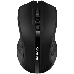CANYON MW-5 2.4GHz wireless Optical Mouse with 4 buttons DPI 800/1200/1600 Black 122*69*40mm 0.067kg - thumbnail 1