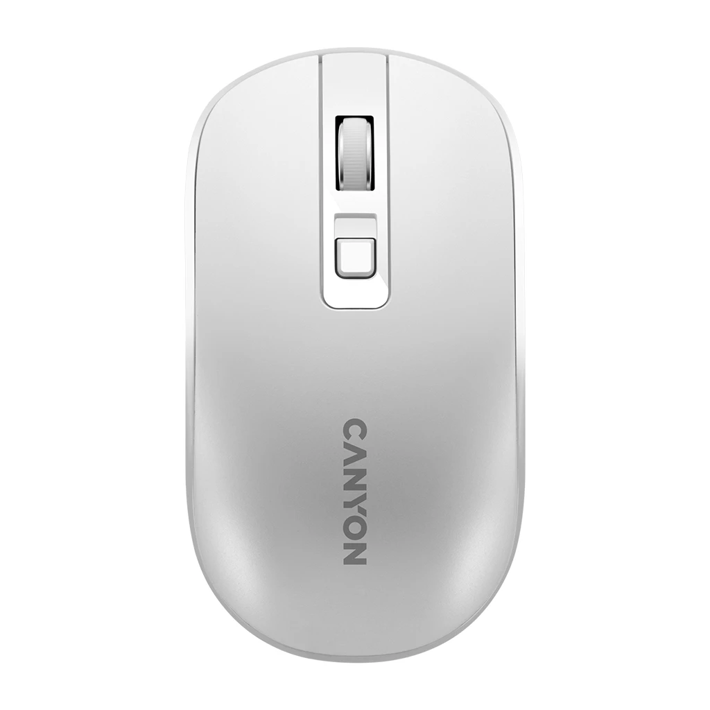 CANYON MW-18 2.4GHz Wireless Rechargeable Mouse with Pixart sensor 4keys Silent switch for right/left keysDPI: - image 1