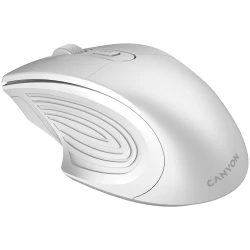 CANYON mouse MW-15 Wireless Pearl White - Bežični dizajn i elegantan izgled - thumbnail 3